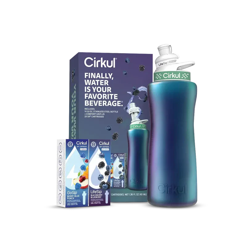 32oz. Chameleon Stainless Steel Bottle Starter Kit gth7y